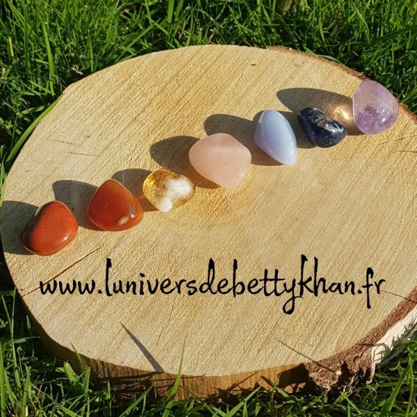 Chakras Kit 7 Pierres roulées