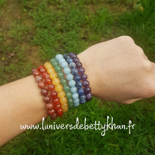 7 Chakras coffret 7 Bracelets – Image 2