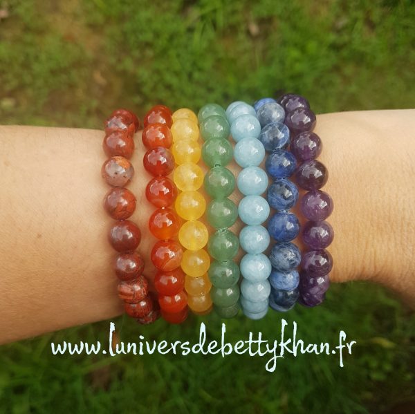 7 Chakras coffret 7 Bracelets